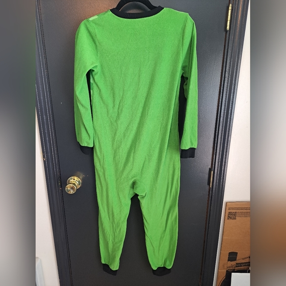 Kids fleece Minecraft pajamas size 10/12 - Picture 3 of 3